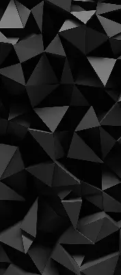 Notranje senčilo Črni origami