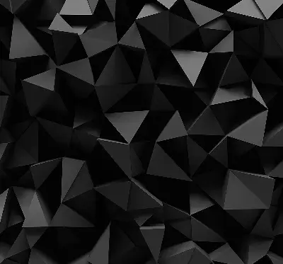 Notranje senčilo Črni origami