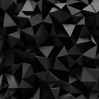 Notranje senčilo Črni origami