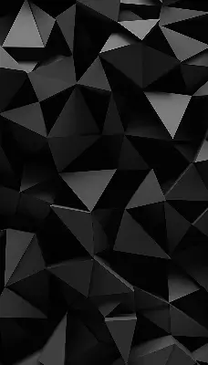Notranje senčilo Črni origami
