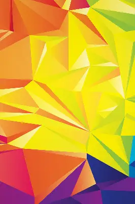 Notranje senčilo za okno Barvit vzorec origamija