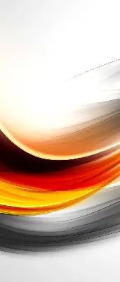 Notranje okensko senčilo Oranžni valovi