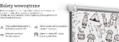 Senčilo za okno Narisane slike