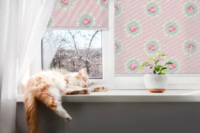 Senčilo za okno Vrtnice