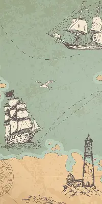 Notranje senčilo Zemljevid oceana