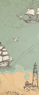 Notranje senčilo Zemljevid oceana