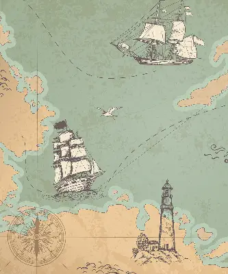 Notranje senčilo Zemljevid oceana