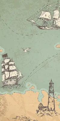 Notranje senčilo Zemljevid oceana