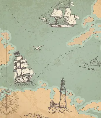 Notranje senčilo Zemljevid oceana