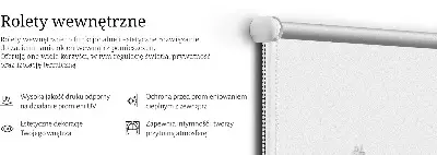Notranje senčilo za okno Mesto