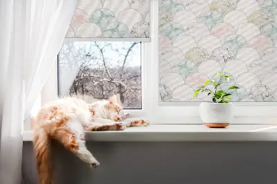 Notranje senčilo Barvite tehtnice