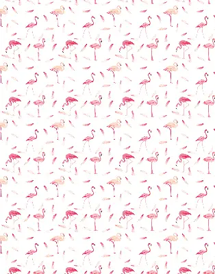 Notranje okensko senčilo Flamingi in njihovo perje