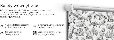 Tekstilno senčilo Sive lisice