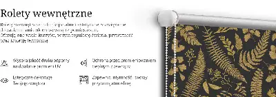 Senčilo za okno Rumene praproti