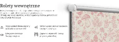 Notranje senčilo Narisane gobe