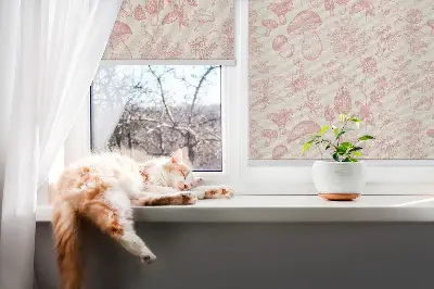 Notranje senčilo Narisane gobe