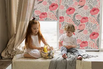 Notranje senčilo za okno Mak