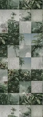 Tekstilno senčilo Ploščate palme