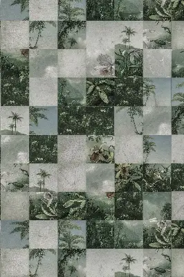 Tekstilno senčilo Ploščate palme
