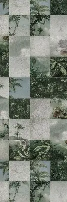 Tekstilno senčilo Ploščate palme