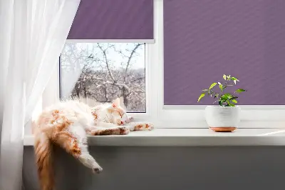 Notranje okensko senčilo Vijolična