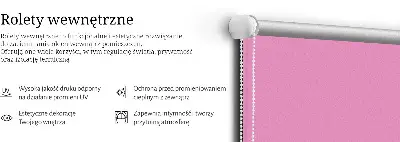 Notranje senčilo Roza