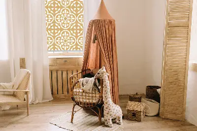 Tekstilno senčilo Portugalske ploščice z ljudskim vzorcem