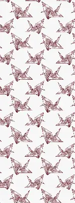 Notranje senčilo za okno Origami labodi