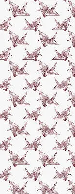 Notranje senčilo za okno Origami labodi