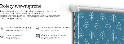 Notranje senčilo Drevesa v dežju