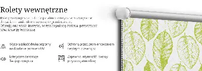 Tekstilno senčilo Listi limete