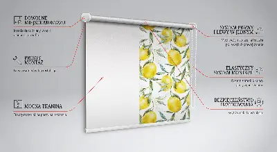 Tekstilno senčilo Limone