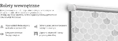 Notranje senčilo za okno Sive lestvice