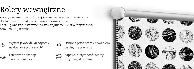 Notranje senčilo za okno Granitna kolesa