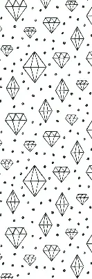 Notranje senčilo Narisani diamanti