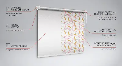 Senčilo za okno Barvice