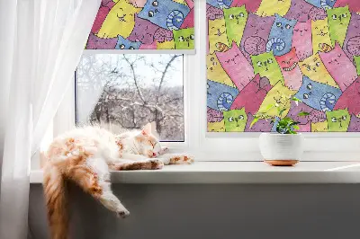 Notranje senčilo Barvite mačke