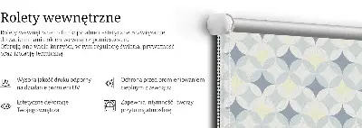 Senčilo za balkonska vrata Barvite zvezde