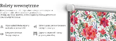 Notranje senčilo Rdeče rože