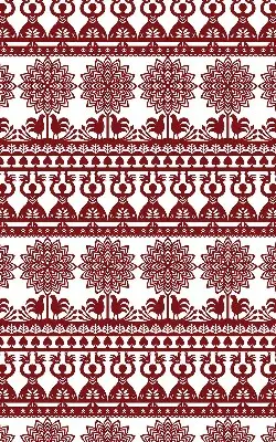 Notranje senčilo za okno Rjavi vzorec
