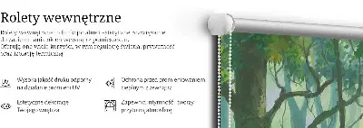 Senčilo za balkonska vrata Drevesa