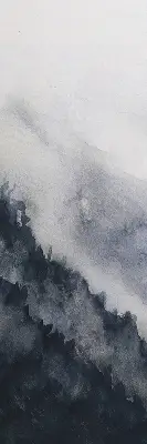 Notranje senčilo za okno Meglene gore