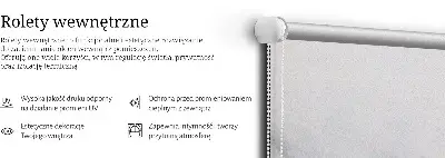 Notranje senčilo za okno Meglene gore