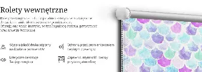 Senčilo za okno Barvite tehtnice