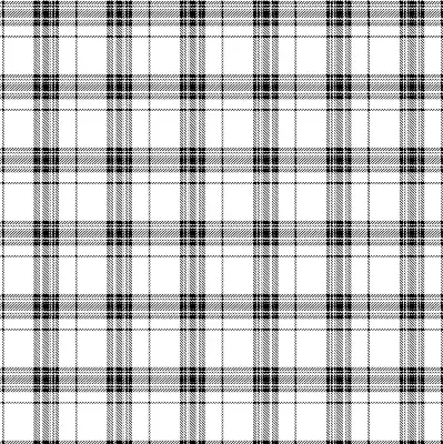 Notranje senčilo Sivi tartan