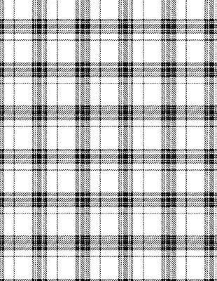 Notranje senčilo Sivi tartan