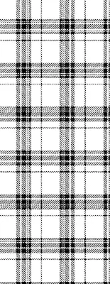 Notranje senčilo Sivi tartan