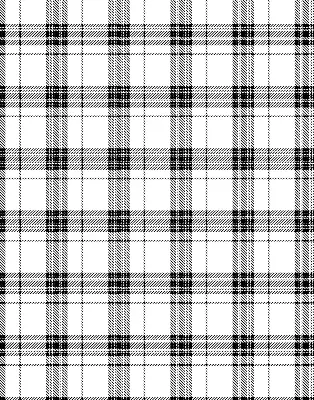Notranje senčilo Sivi tartan