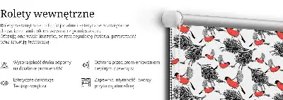 Senčilo za okno Ptice sneguljčice