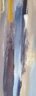 Senčilo za okno Naslikana slika